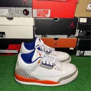Air jordan retro 3 Knicks size 10.5 used